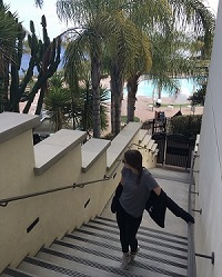 Image on Resort Stairs