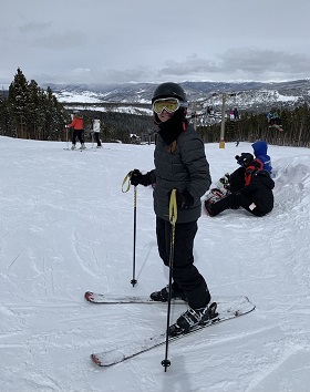 On Top of a Ski Hill